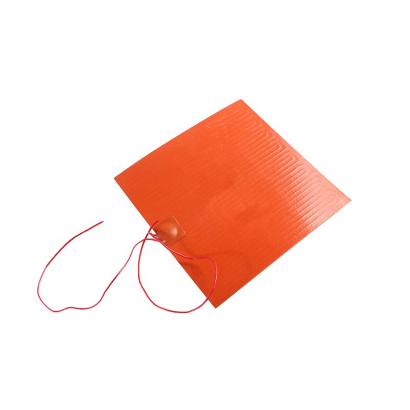 5V/12V/24V/220V 3D Printer Silicone Heating Pad 0.4W Universal Engine Heating Plate Car Oil Pan Heater Mat Electric Heater Pad: 20x20cm / 220V