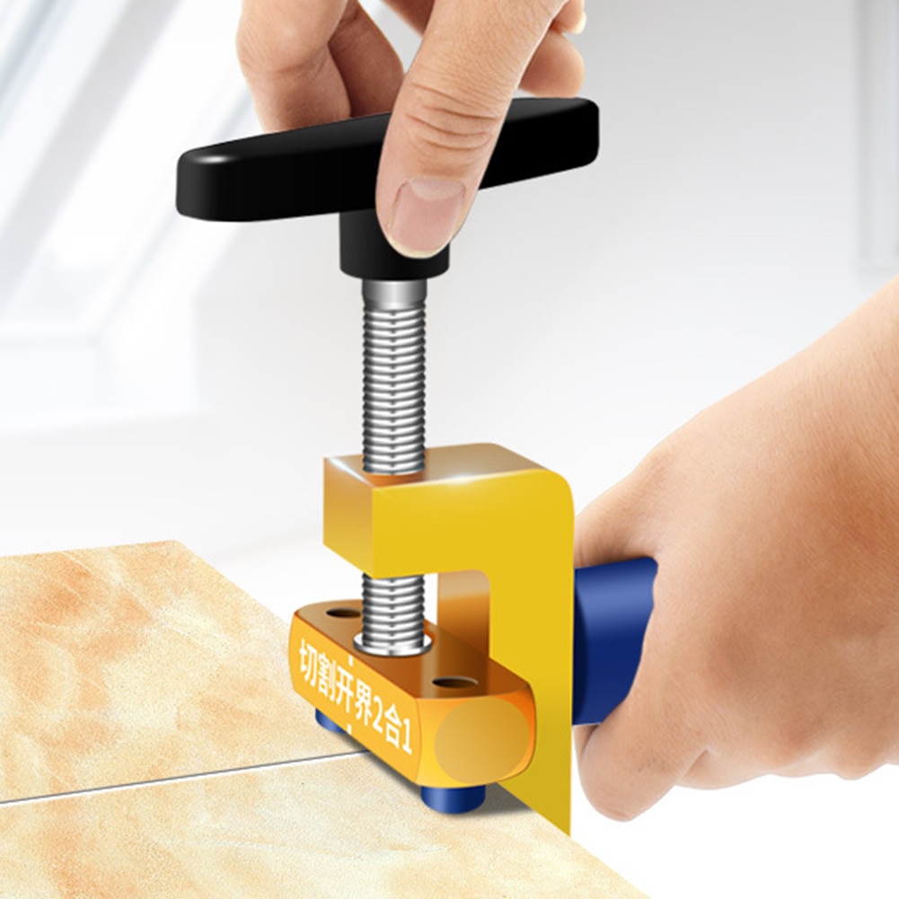 Hoge Sterkte Glassnijder Tegel Handheld Multifunctionele Draagbare Opener Thuis Glassnijder Diamant Snijden Handgereedschap