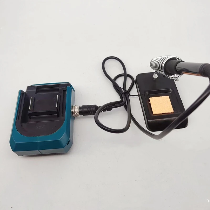 60w draadloze elektrische soldeerstations voor makita, inclusief 18v li-ion accu's, een soldeerbout met digitaal display en 936 soldeerpunten.