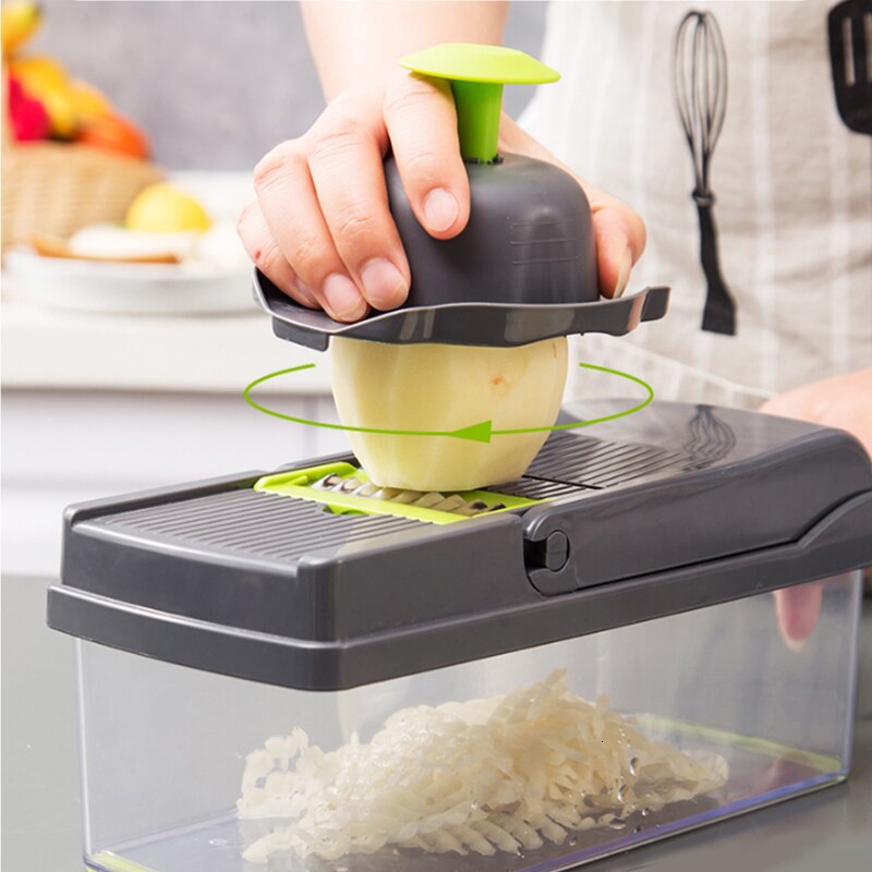 Multifunctional Vegetable Slicer Cutter Kitchen Accessories Papaya Cutter Fruit Peeler Potato Carrot Shaver Slicer Driver tools