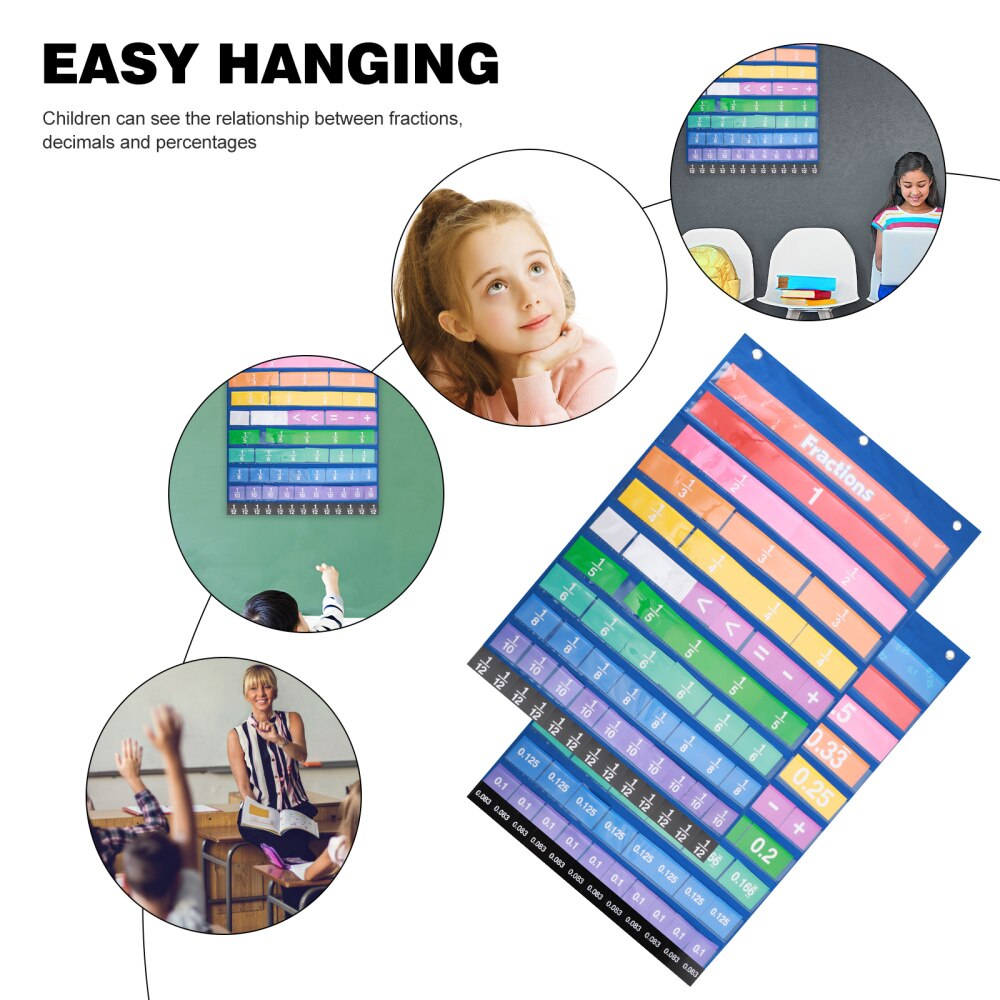 1 set of Mathematics Equivalence Chart Numbers Chart Kids Learning Digital Cards