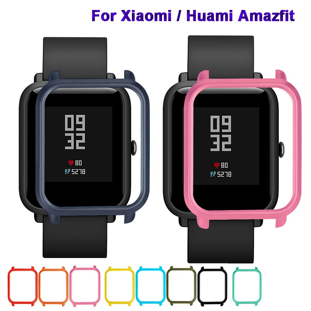 PC Protective Watch Case Cover For Xiaomi Huami Amazfit Bip Bit Youth Watch PC Shell Frame For Amazfit Bip Watch Accessories