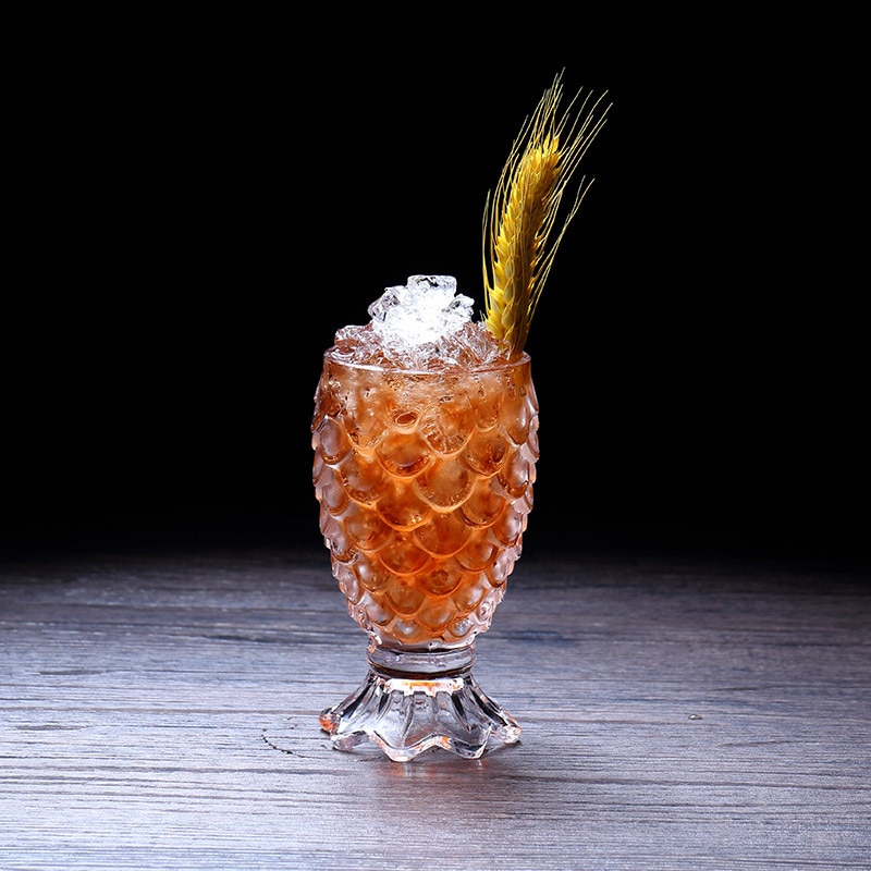 3D Mermaid Vissenstaart Cocktail Glas Voor Bar Schalen Decoratief Patroon Speciale Drinkt Bier Bril Smoothies Dessert Cup Tiki Mok