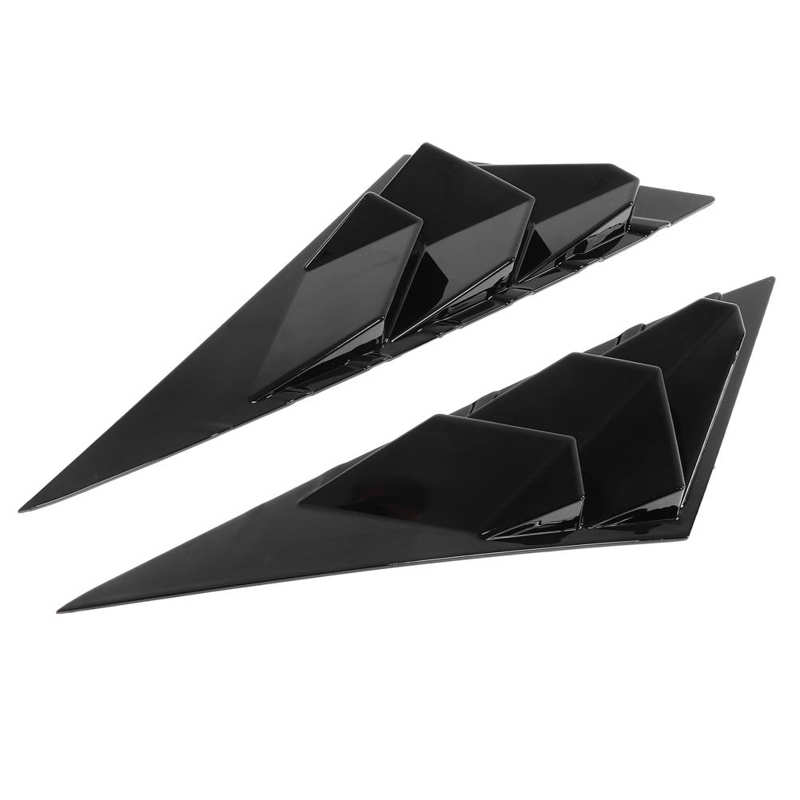 Odpowietrznik rolety boczne wysokiej klasy/zestaw chroniąca przed zarysowaniami boczna szyba żaluzja pokrywa sportowy styl wodoodporny robić samochodu