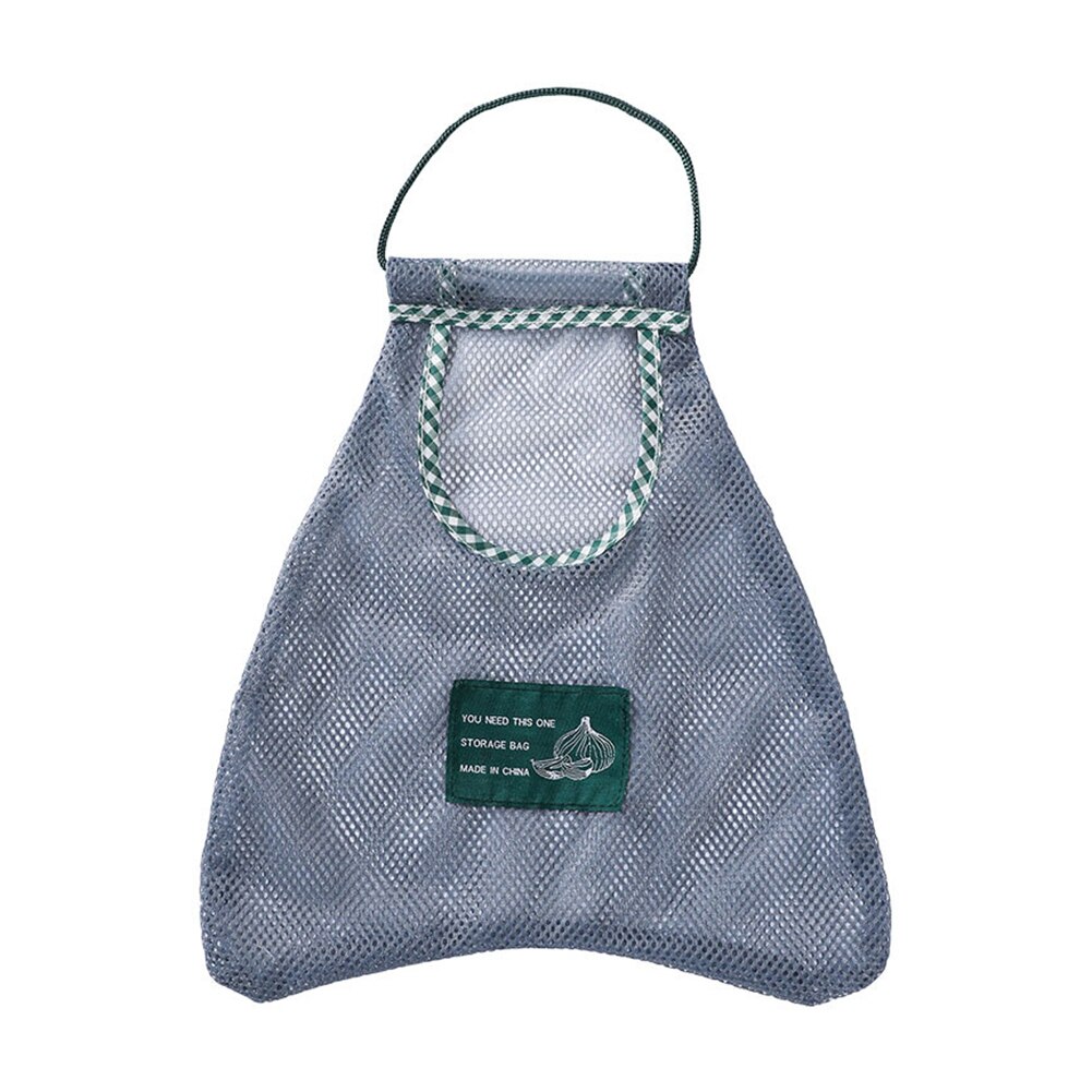 Kitchen Vegetable Fruit Mesh Storage Bags Onion Potato Storage Ginger Mesh Bag Home Practical Tool Practical Storage Tool: A