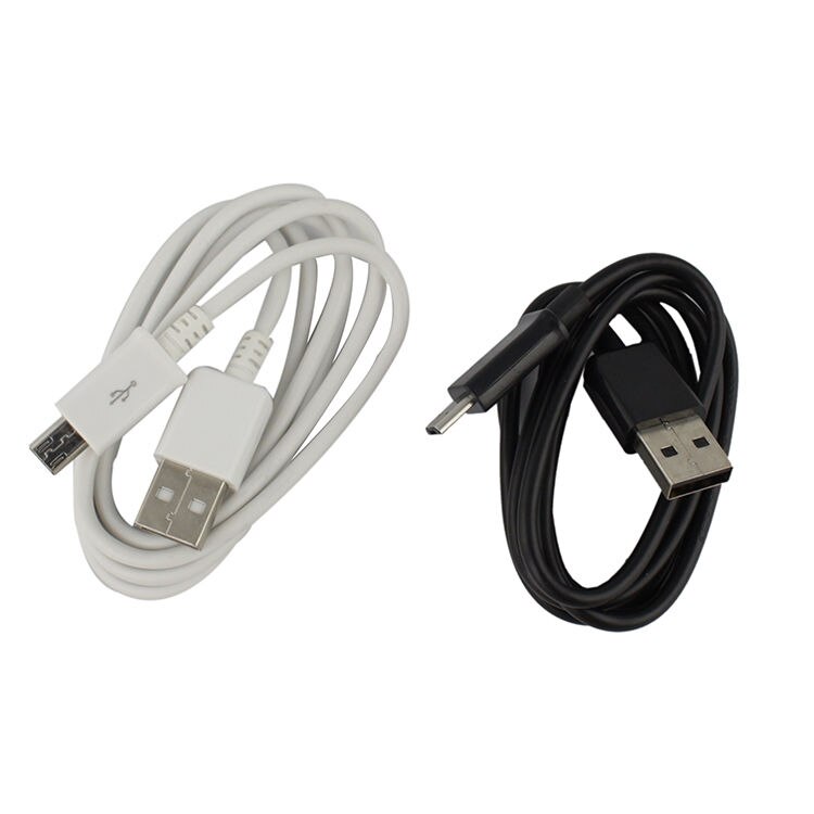 1Pcs Zwart Wit Kleur Duurzaam Micro Usb Power Cord Voor Samsung Glalxy Note 2 S3 S4