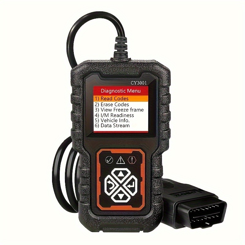 OBDII Scanner Car Diagnostic Tool 3001 OBD2 Scanner, Engine Fault Code Reader Mode CAN Diagnostic Scan Tool for Obd2 Scanne: black