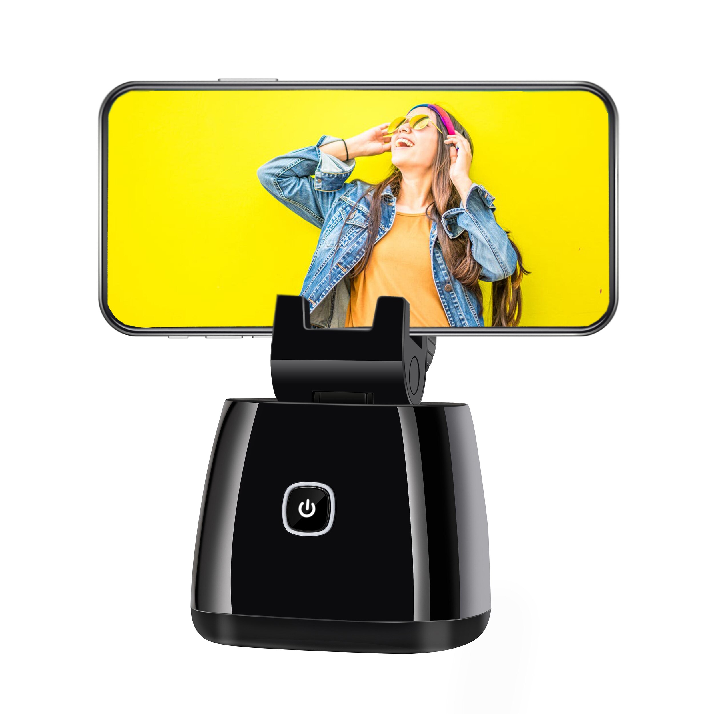 Oplaadbare Smart Selfie Stok, 360 Rotatie Face Tracking Selfie Stok Statief Object Tracking Vlog Camera Telefoon Houder
