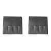 Sac de rangement suspendu pour fauteuil, caddie en feutre, organisateur d'accoudoir inclinable pour Magazine tablette téléphone portable télécommande: green