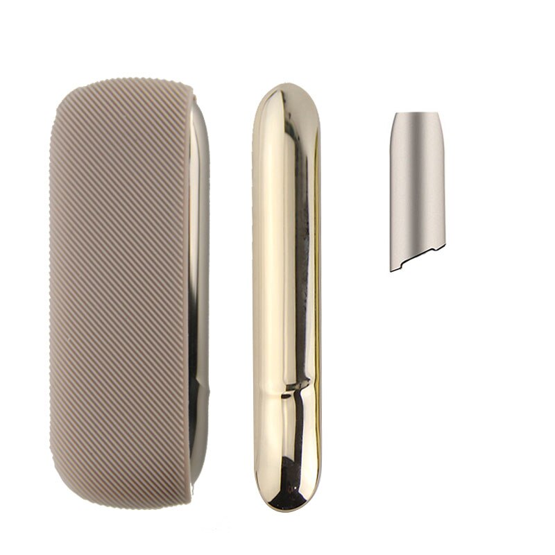 Novo produto 2 especial novo eletrônico cigarro titular tampa de aquecimento da haste tampão multi-cor opcional cigarro titular para iqos3.0: Light Gold