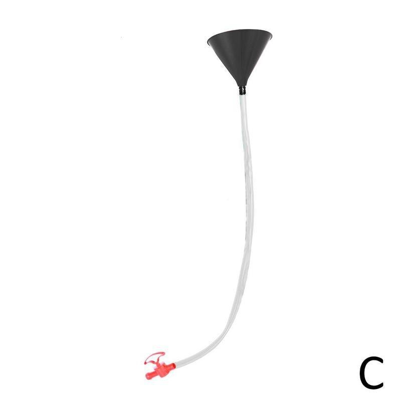 Embudo de cerveza largo, tubo de llenado de líquido de vino, manguera de válvula de plástico para cumpleaños, festivales, , Bar, herramienta de PP + PVC, coladores: C