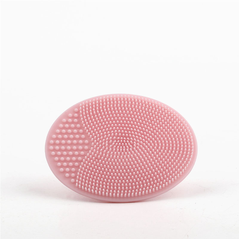 Gezichtsreinigingsborstel Gezichtsreinigingsborstel Gezichtsreinigingsgereedschap Borstel Voor Het Reinigen Van De Gezichtshuid Siliconen Scrubber: Roze