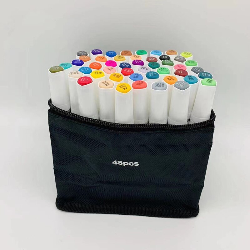 Touch Fine Markers Sets For Drawing Painting Set Sketch Marker Pen Set 30/60/80 Colors For School Art Supplies