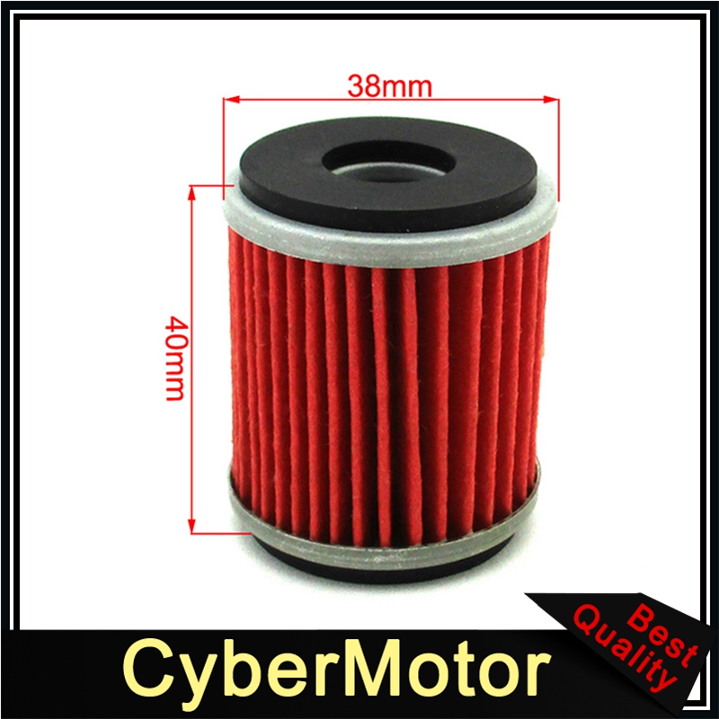 Filtro de combustible de aceite para Raptor WR YZ YFZ 250F 450F Yamaha ATV Quad Motor de tierra bicicleta motocicleta