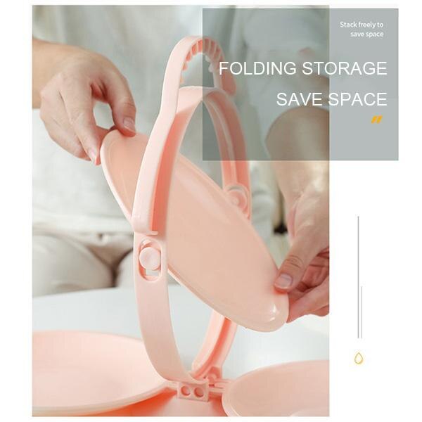 Foldable 3-ply Fruit Plate