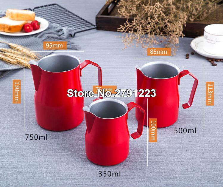 Roestvrij Staal Melk Opschuimen Werper Kruik Espresso Voor Koffie Moka Cappuccino Latte Drankjes Barista Craft