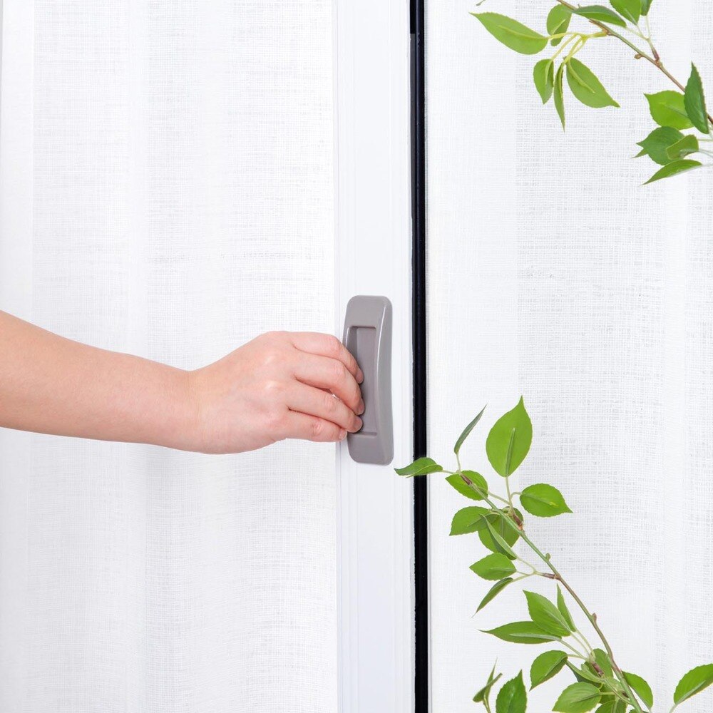 2pcs/lot Sticky Door Handles For Interior Doors Window Cabinet Drawer Wardrobe Self-adhesive Household Door Safety Handle