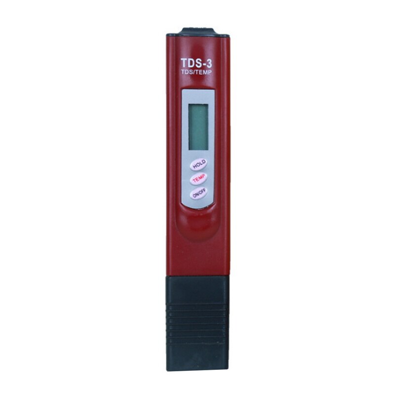 Protable lcd digital tds ph meter pen af testernøjagtighed 0.01 akvarium pool vand vin urin automatisk kalibreringsmåling: Sølv