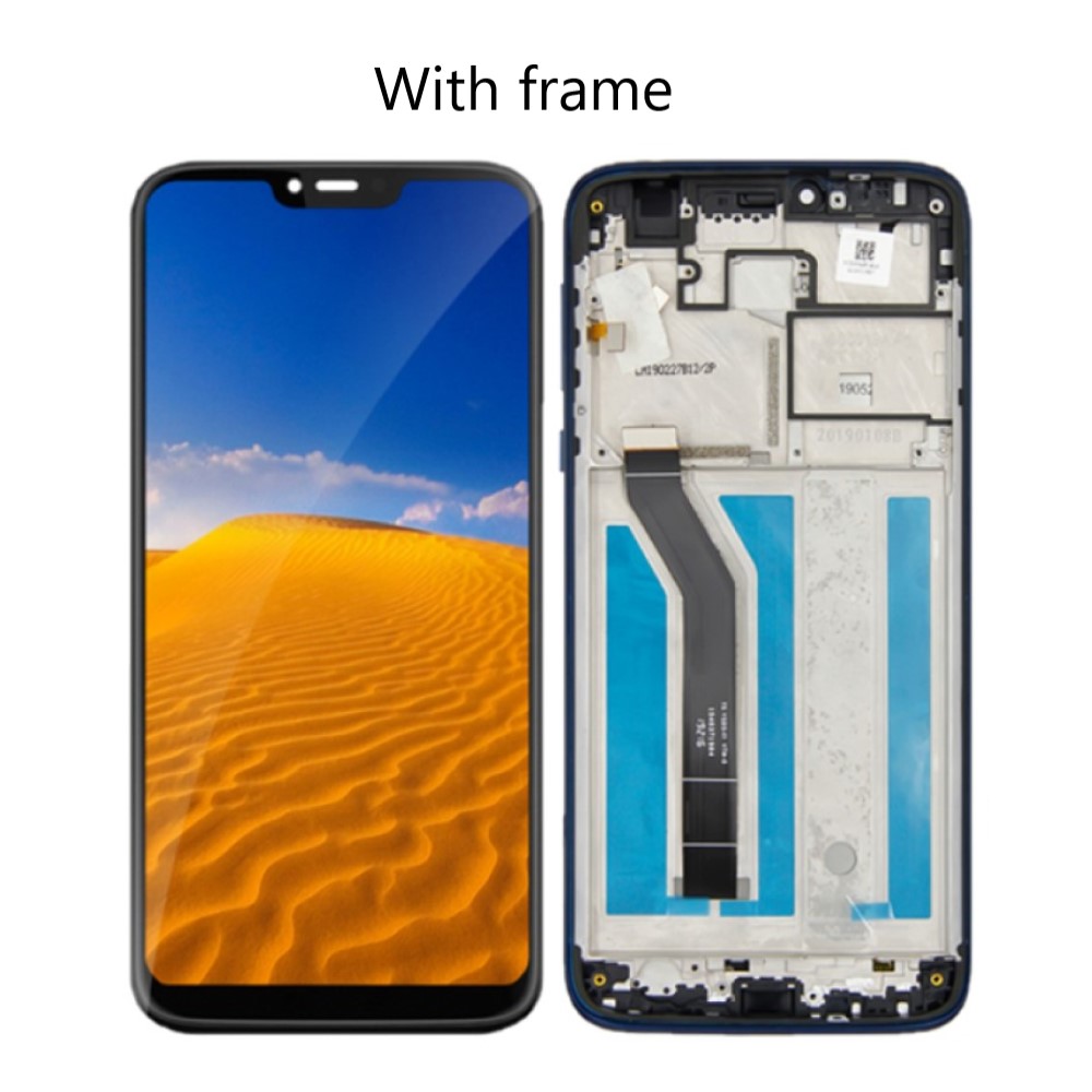 Original Lcd 6.2" For Motorola Moto G7 Power XT1955-5 XT1955-6 LCD Display Screen Digitizer Assembly With Frame Replacement LCD