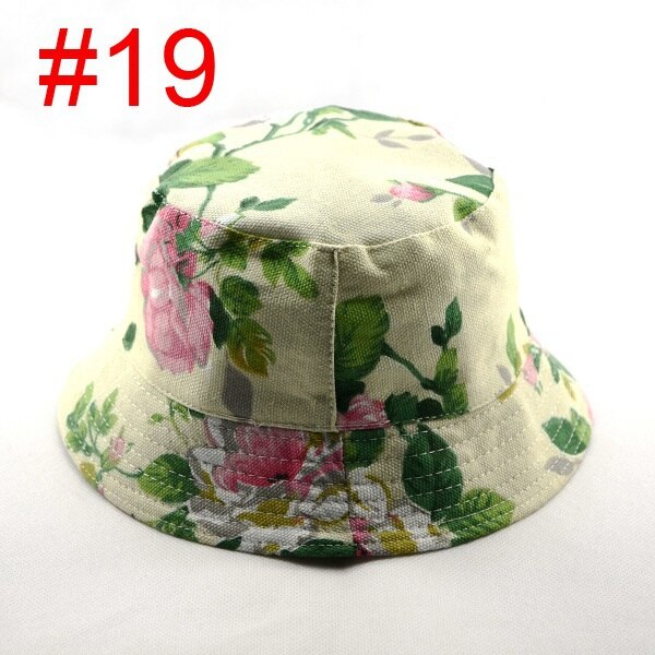 Bnaturalwell Kids Bucket Hat Sewing Pattern Baby Infant Toddler Child, Boy, Girl Hat Sewing Pattern Cotton sunhat 1pc H391: Color 19