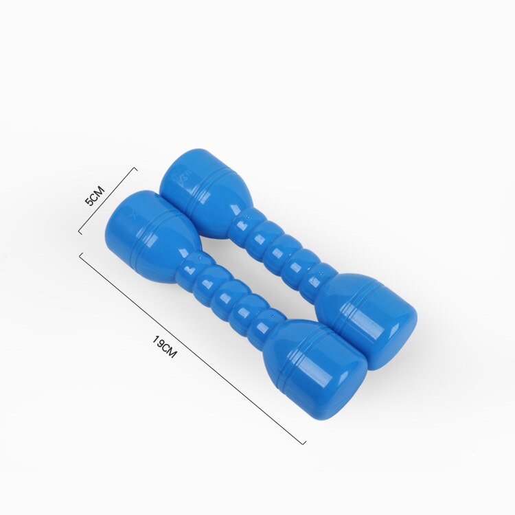 Rui yuan halter kleuterschool fitness sportuitrusting kinderen indoor sport sway plastic ronde kop stemhebbende kleine halter