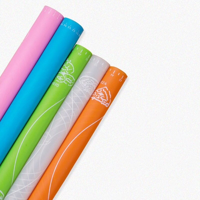 Alfombrilla de silicona para hornear de Sxsounai para hacer masa de Pizza utensilios de cocina para pastelería herramientas de cocina utensilios para hornear accesorios para amasar