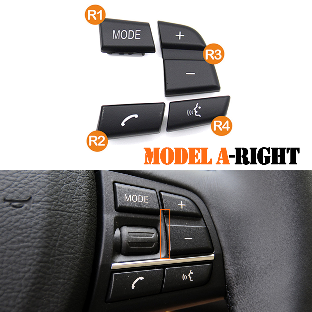 Auto Lenkrad Kontrolle Schalter Tasten Für 1 3 4 5 6 7 X3 X5 Serie F20 F30 F34 F36 F10 F11 F07 F12 F01 F02 F15 F16 F25 F26: Orange