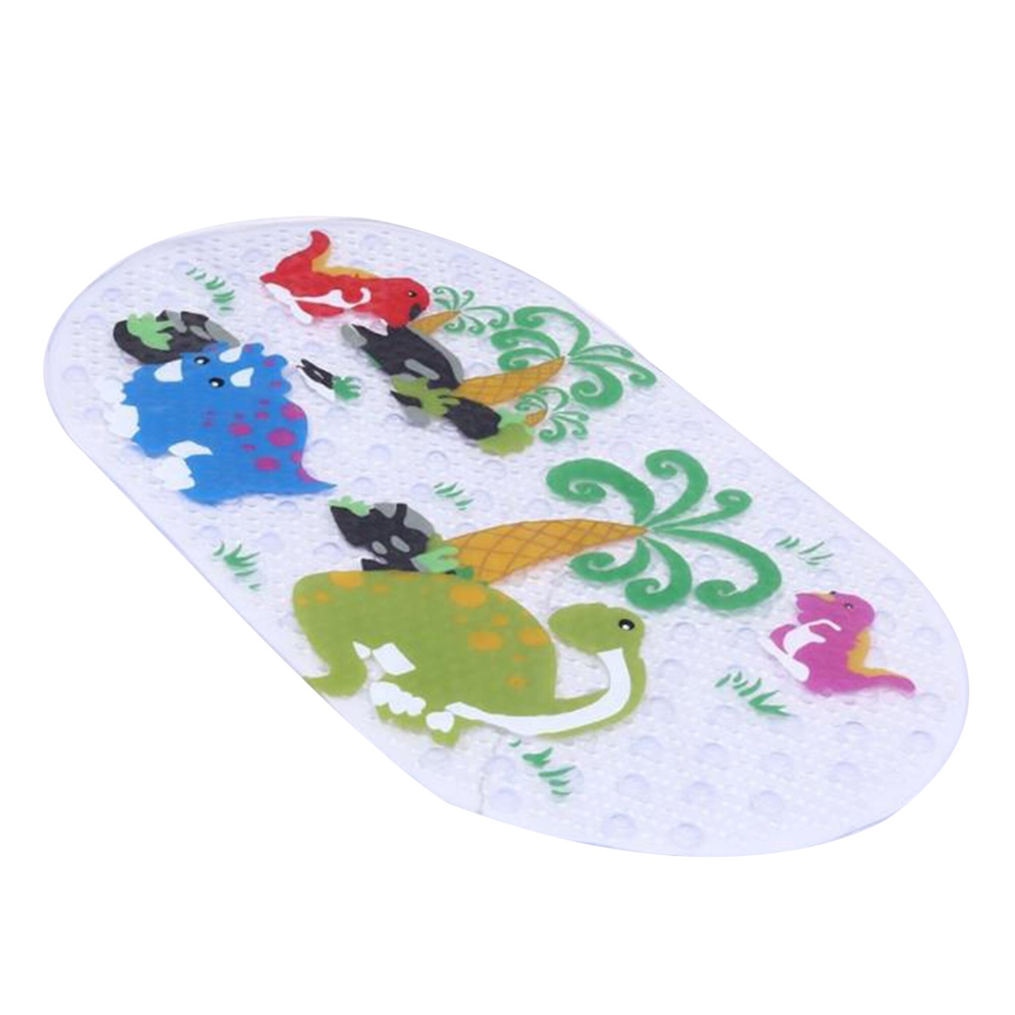 Tegneserie antiskli badekarmatte for barn  - 35 x 16 tommers dusjmatter for småbarn barn baby gulvmatte: 4