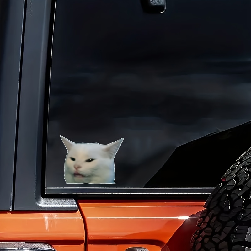 Lustige verschmieren das Katze Meme Aufkleber, Vinyl für Autos, Fenster, Stoßstangen, LKWs, Motorräder, Skateboards, Laptops