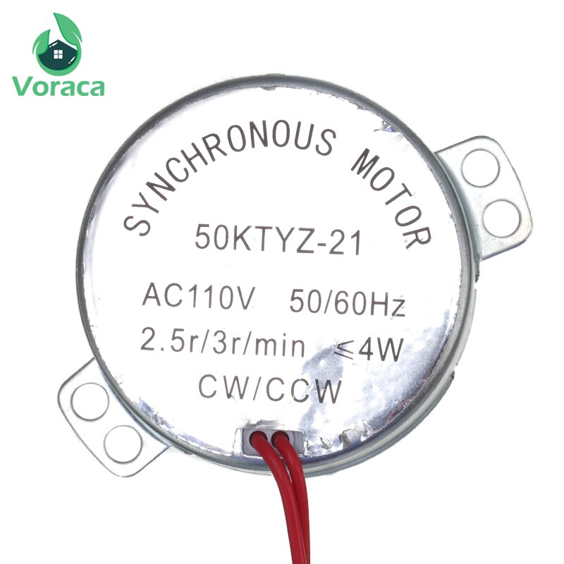 AC220V AC110V Incubatore Automatico Uovo Motore Girando Strumento di Pollame Uova tornitore Sistema di Motore Sincrono CW/CCW 2.5r/3r/min