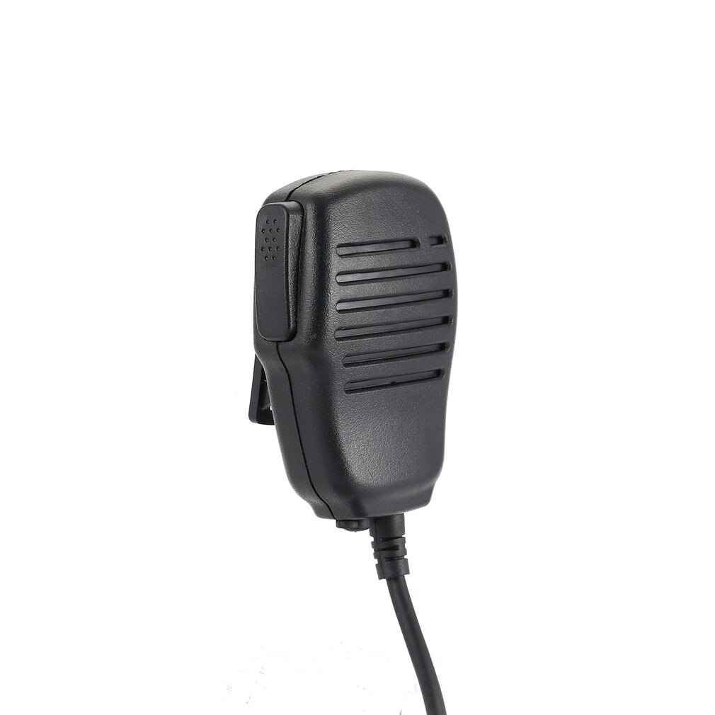 Rainproof 2-pin Shoulder Remote Speaker Mic Microphone PTT for Kenwood Wouxun Puxing Baofeng Two Way Radio 2pin