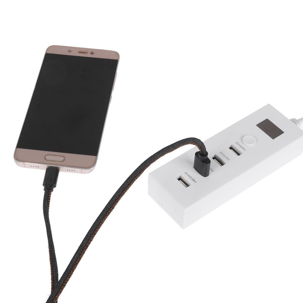 4 bærer multifunksjons usb-lader hurtiglading smartplugg strømskinne 5v 2a forlengelsesuttak(eu) hjemmeelektronikk