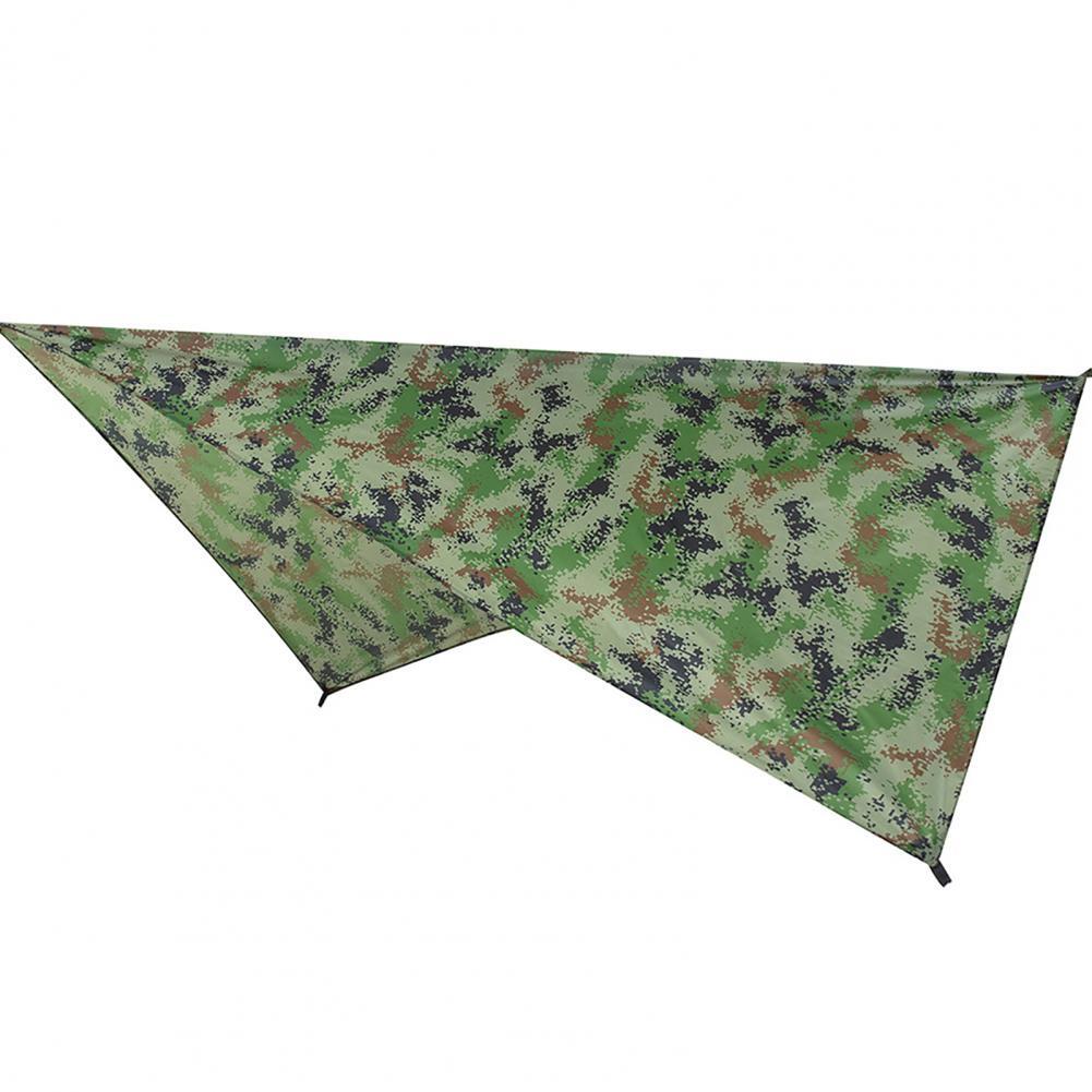 Tienda de campaña impermeable, hamaca ligera de poliéster, cubierta de lona para senderismo: Camouflage