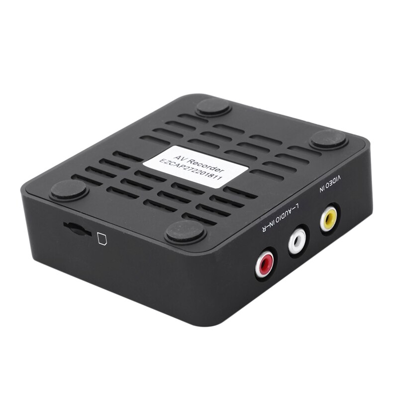 272 Vhs To Digital Converter Av Video Recorder Device For Hi8 Vcr Dvd Dvr Camcorder Tape Media Analog File Digitizer