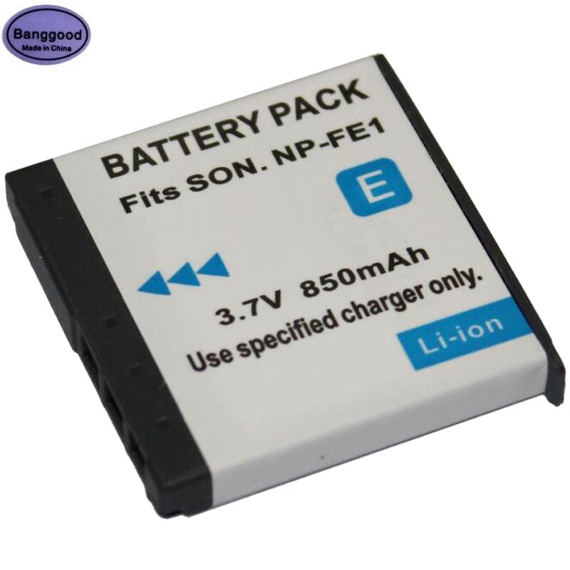 3.7V 850mAh NP-FE1 NPFE1 NP FE1 Digital Camera Battery for Sony Cyber-shot DSC-T7 DSC-P2 DSC-P3 DSC-P5 DSC-P9 DSC-P7 DSC-P10