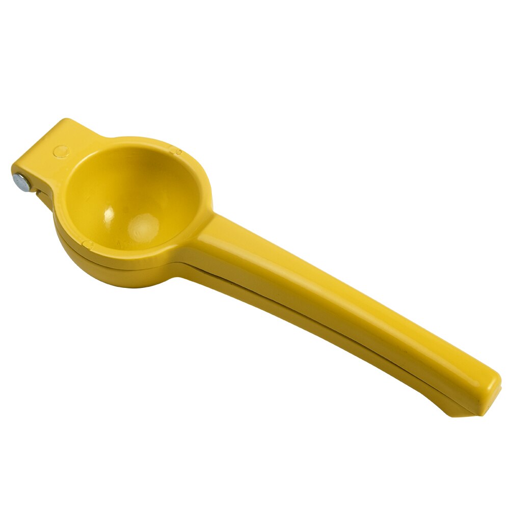 Lemon Squzeer Hand Press Practical Fresh Juice Multifunctional Kitchen Tool Manual Home Yellow Aluminum Alloy Portable Durable