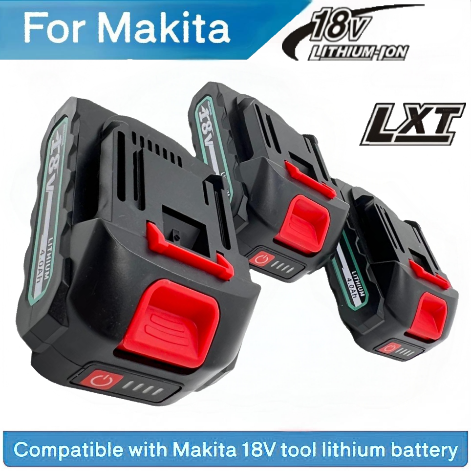Lithium-ionen-akku für elektrowerkzeuge, geeignet für makita-schraubenschlüssel, bohrmaschinen, wiederaufladbarer akku 18v bl1830b