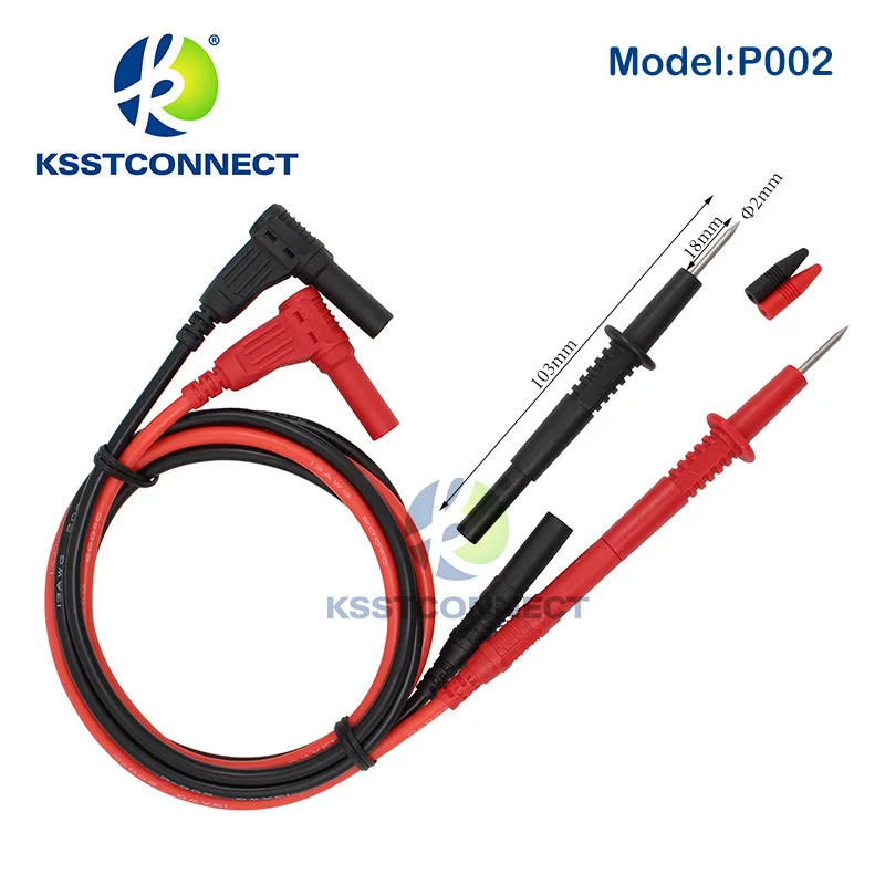 Electronic Specialties Test Lead kit Automotive Test Probe Kit Universal Multimeter probe leads kit: Orange