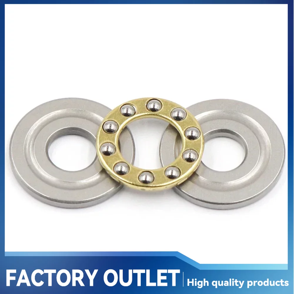 mini cuscinetto assiale assiale a sfere 3-in-1 F2-6M F3-8M F4-10M F5-10M F6-12M F7-17M F8-16M F10-18M cuscinetto assiale a sfere