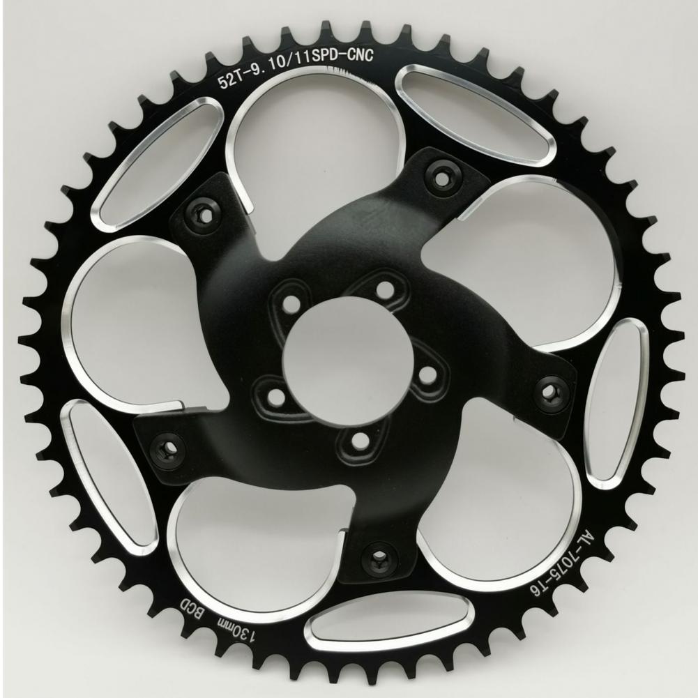 50T/52T/54T/56T/58T/60T Keten Wiel Tandwiel crank Voor Bafang Motor Bbshd 130BCD