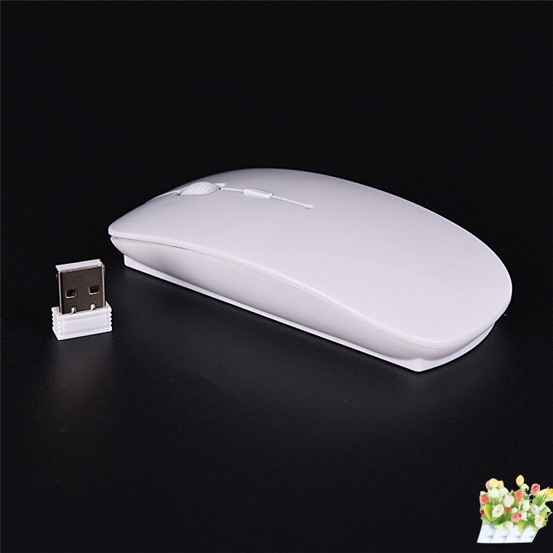 USB Optical Wireless Computer Mouse 2.4G Receiver Super Slim Mouse For PC Laptop Desktop Souris Sans Fil