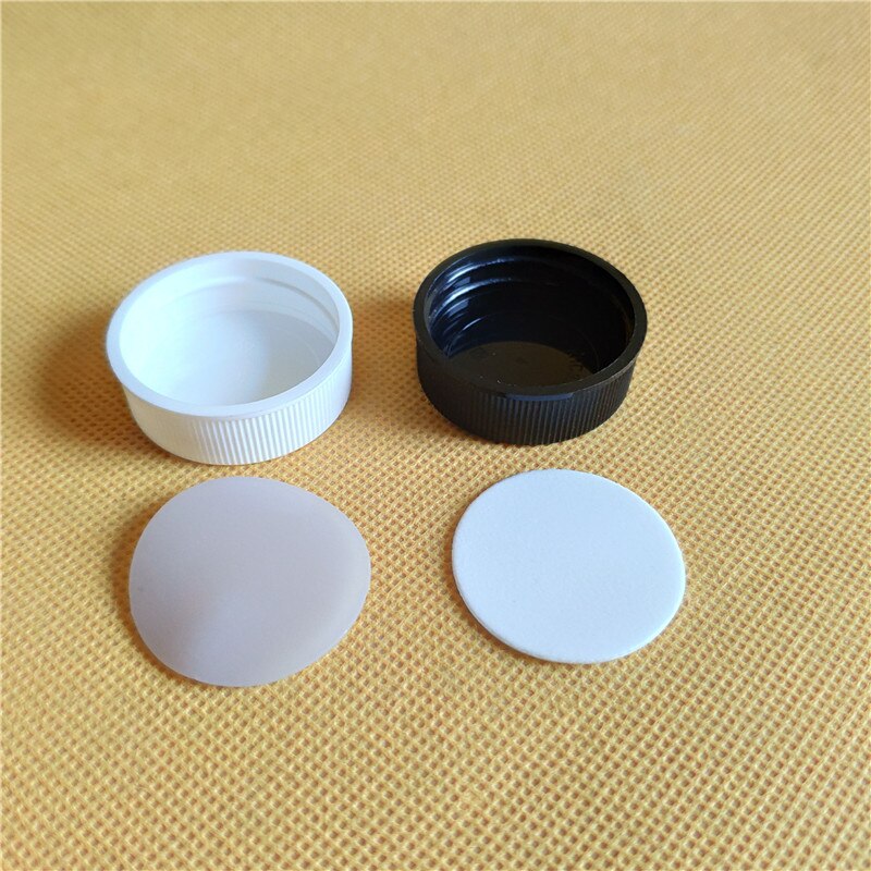 5pcs 50ml High Borosilicate clear glass sample bottle 50ml screw glass reagent bottle 50ml High borosilicate glass bottle