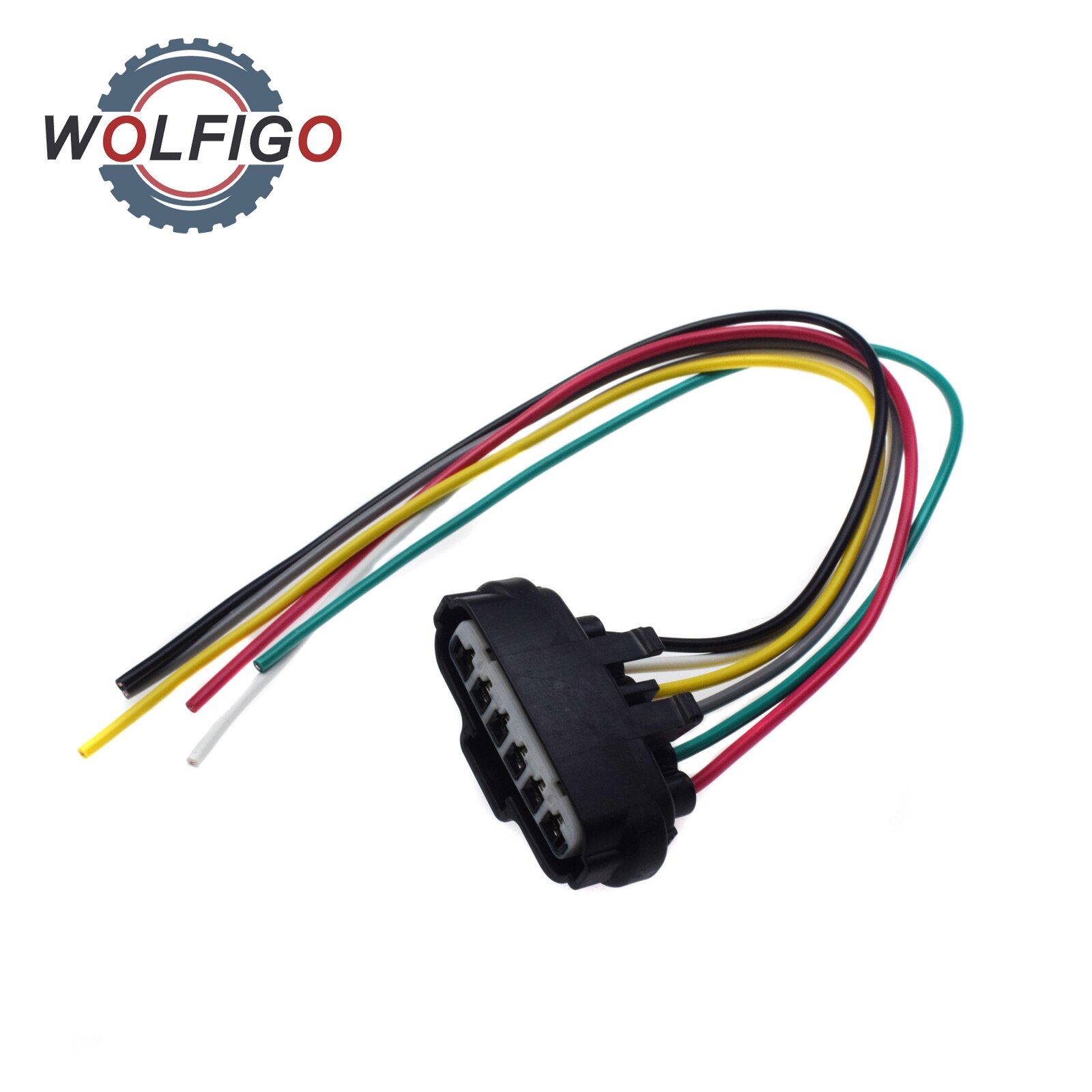 WOLFIGO Conector-conector de Sensor de cuerpo de acelerador, 6 vías, 90980-11858 9098011858