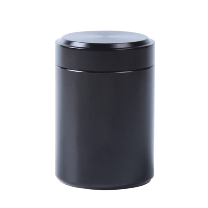 1pcs Small Metal Aluminum Sealed Cans Portable Travel Tea Caddy Airtight Smell Proof Container Stash Jar
