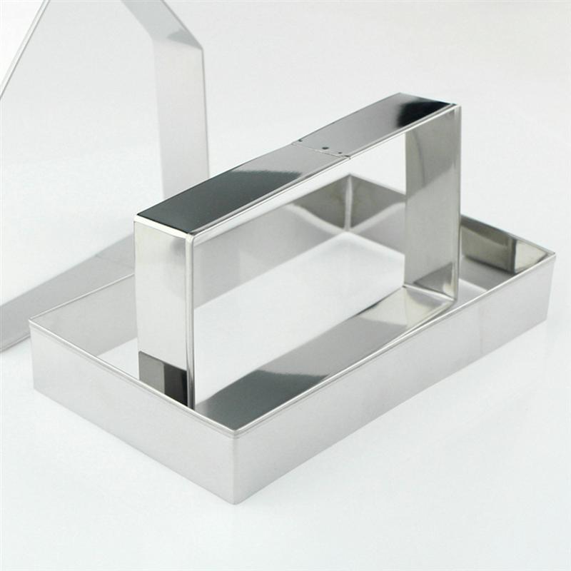 10pcs Peperkoek Huis Cookie Cutters Kerst Koekjes Mallen Bakvorm voor Maken Chocolade Cupcake Fondant