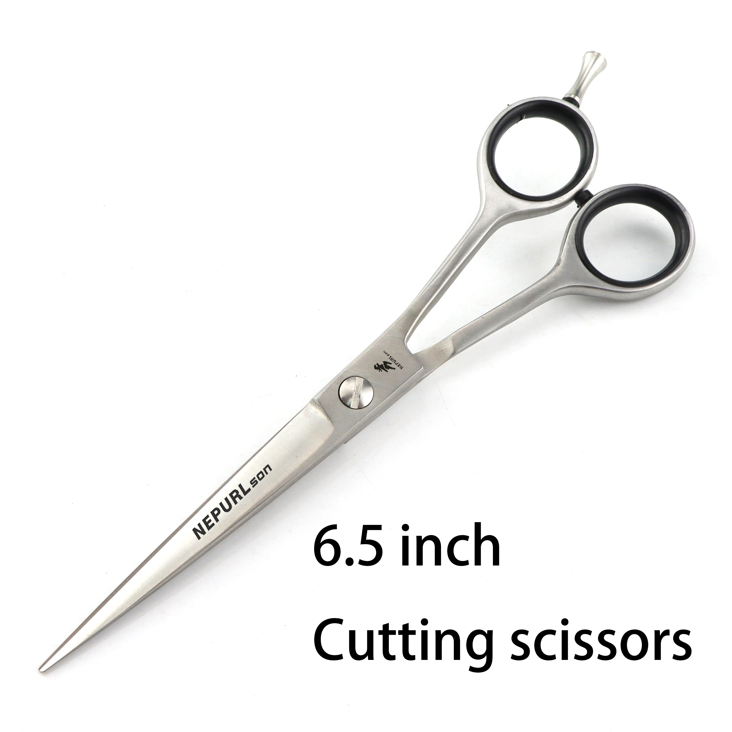 Hårsaks 5.5 " 6 " 6.5 " 7 " japansk rustfri frisørsaks hårklippesaks saks til frisør: Rød