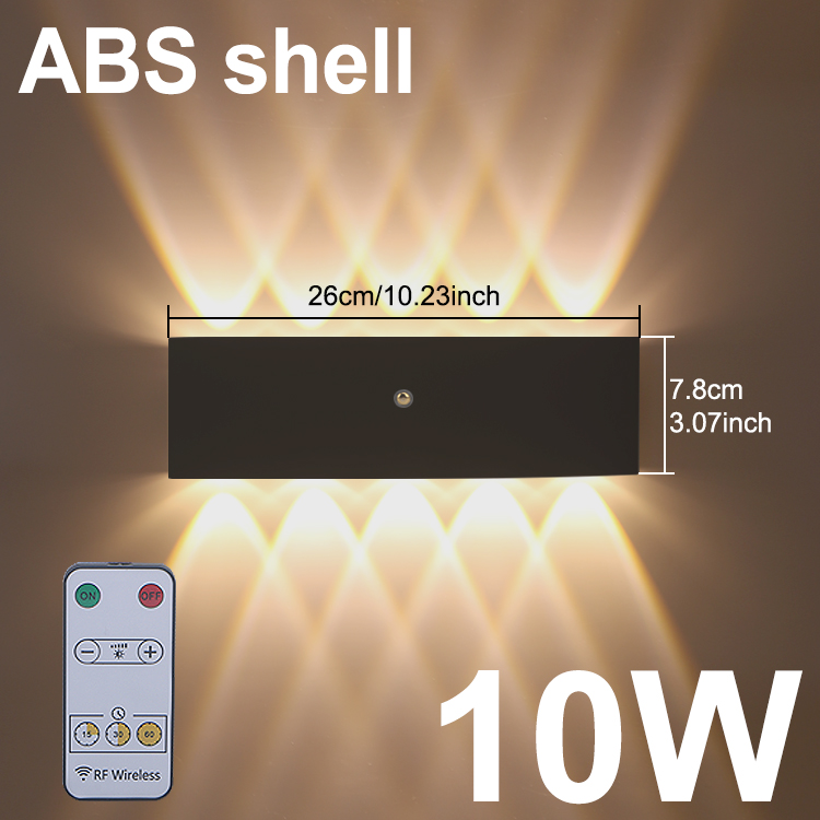 Mur LED lampe murale intérieure haut et bas lumière chambre salon escaliers éclairage charge sans câble enfichable: 4000k / YELLOW