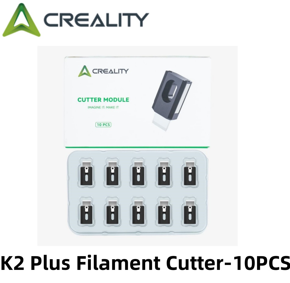 Creality original  k2 plus combo filamentskærer, høj holdbarhed og hurtig udskiftning af filamentskærermodul til 3d printere: Sølv