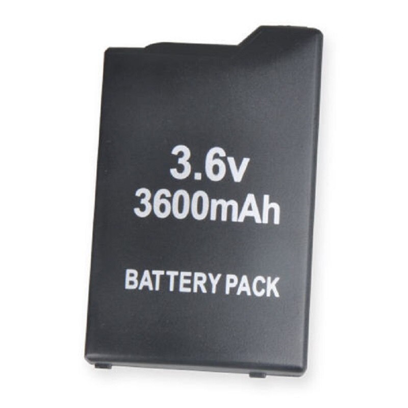 2 x 3600mAh Battery Pack for Sony PSP1000 PSP 1000 PlayStation Portable Li-Ion Lithium Rechargeable Batteries Replacement
