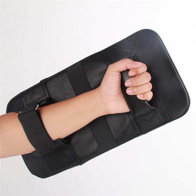 1 stk boksesekk boksepute sandpose fitness taekwondo mma hånd sparkepute pu lær treningsutstyr muay thai fotmål